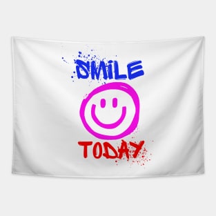 Smile Today with a Smiley Face Tapestry