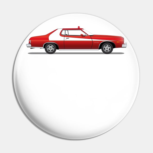 Starsky and Hutch Car Gran Torino Pin by Iftis