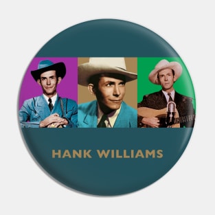 Hank Williams Pin