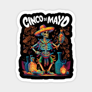 Happy Cinco de Mayo - Mexican Fiesta 5 De Mayo Magnet