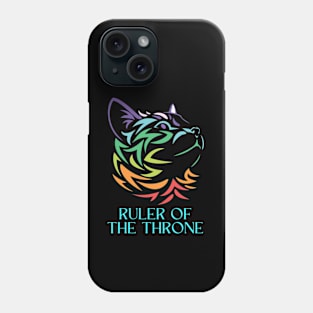 Ruler Of The Throne Cat Phone Case