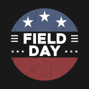 Vintage Field Day Last Day of School Boy Girl Kid T-Shirt