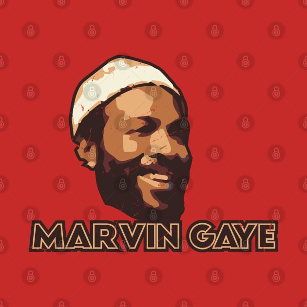 Marvin Gaye Vintage FanArt by Trendsdk