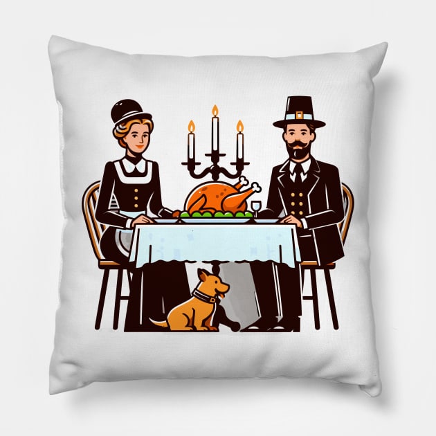 Family Thanksgiving Pillow by Graceful Designs