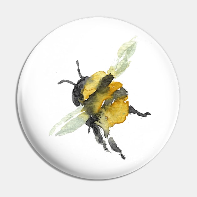 Bumblebee Pin by Kunst und Kreatives