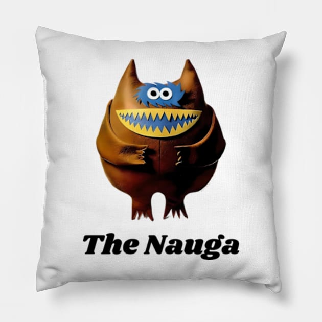 The Nauga Pillow by Desert Owl Designs