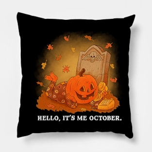 October is Calling Pillow