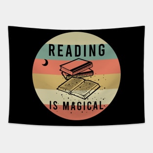 Reading is magical Tapestry