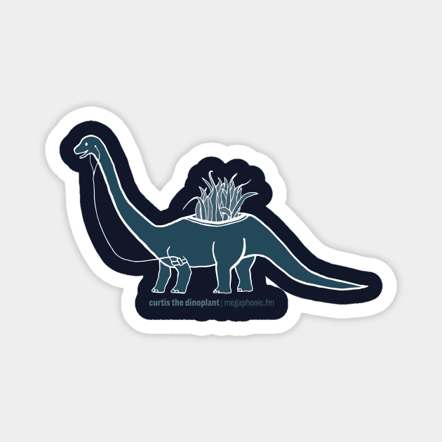 Curtis the Dinoplant Magnet by Megaphonic