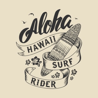 hawaiian surfing aloha T-Shirt