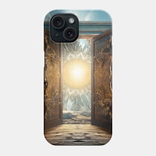 Door Gate Otherworldly Dimension Fantastic Landscape Surrealist Phone Case