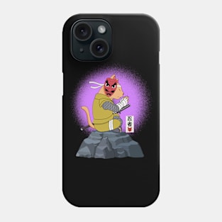 Ninja Cat Meditation Phone Case