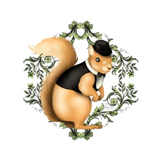 Gentleman Squirrel T-Shirt