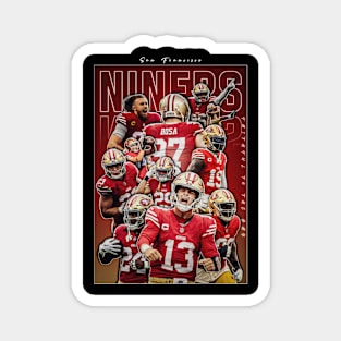 49ers Football Players Magnet