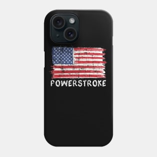 Powerstroke diesel engine truck Power Stroke 7.3L Phone Case