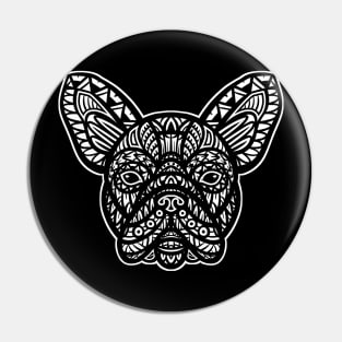 French Bulldog Tribal Pin