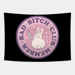 Bad bunny club member cute kawaii Tapestry