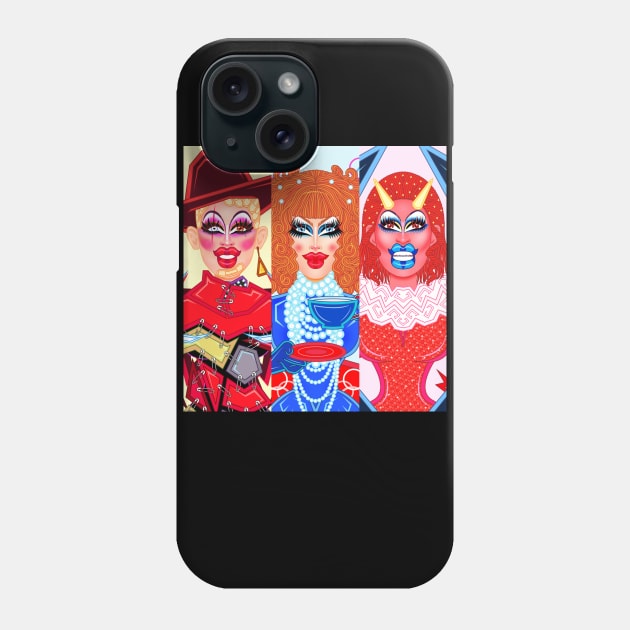 RUPAULS DRAG RACE ART Phone Case by ryanvincentart