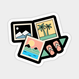 Take Only Photos Leave only footprints Magnet