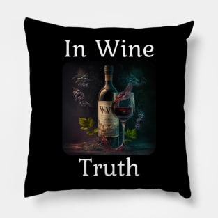 In Wine Truth Pillow