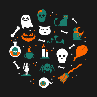 Halloween Pattern T-Shirt