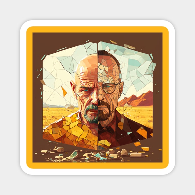 Illustration of Walter White and Jesse Pinkman Breaking Bad Movie TeePublic