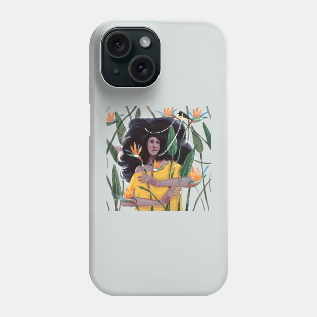 Birds of paradise Phone Case by Annada Menon