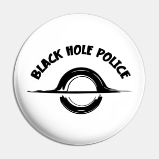 James Webb Space Telescope Black Hole Police Pin