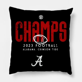 Alabama Sec Championships 2023 Retro Pillow