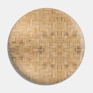 Minimalist Rattan texture Pin