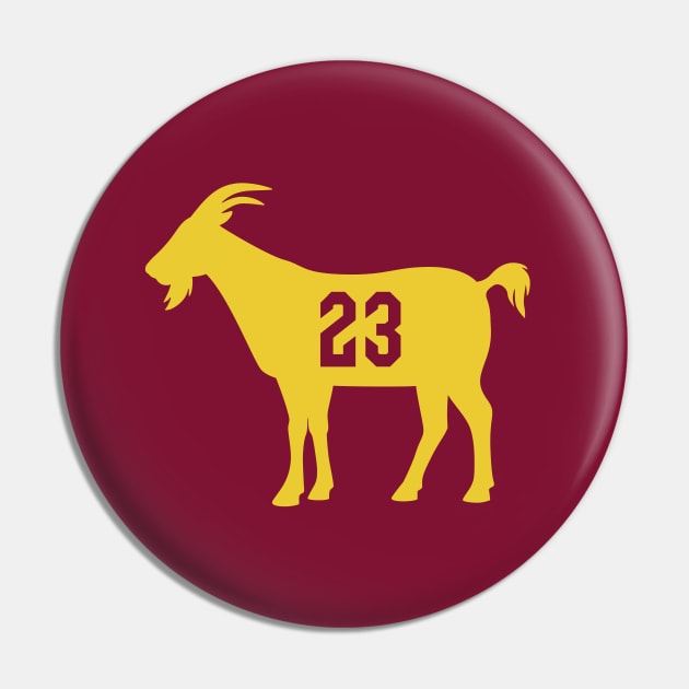 CLE GOAT - 23 - Wine Pin by KFig21
