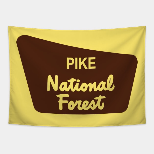 Pike National Forest Tapestry by nylebuss