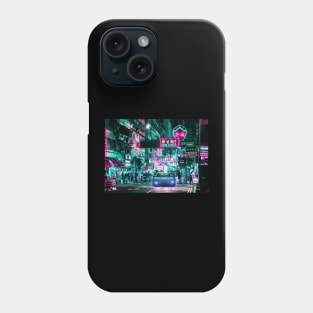 Car City Neon Synthwave Phone Case