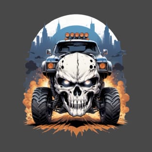 Monster skull truck 4x4 T-Shirt