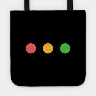 TRIPLE BUTTON Tote