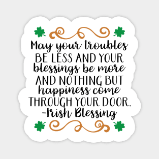 Irish Blessing Magnet