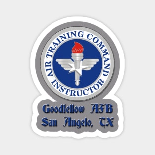 Vintage Air Training Command Instructor Badge, Goodfellow Magnet