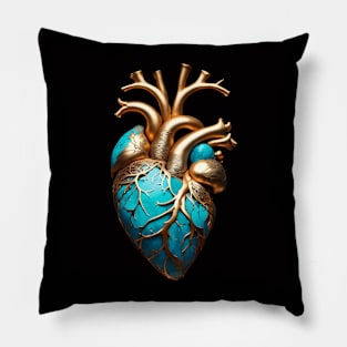 Luxe Heart Pillow