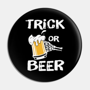 Trick or Beer Pin