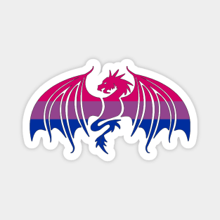 Bisexual Pride Dragon Magnet
