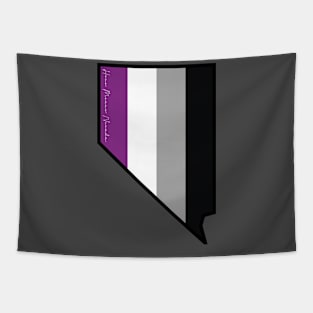 Nevada Asexual Pride Flag Tapestry