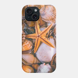 Nature Seashells Starfish Yoga Caribbean Beach Phone Case