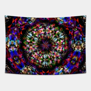 Floral Wreath Tapestry