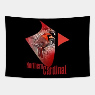 Northern Cardinal Graphic Tapestry