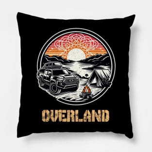 Tacoma overland monochrome Pillow