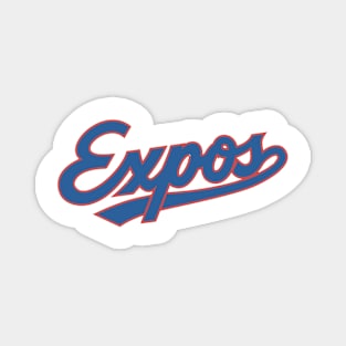 Expos Name Magnet