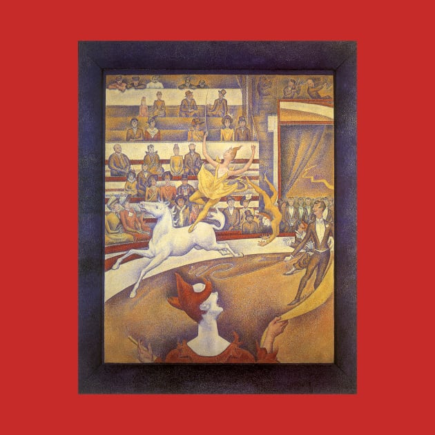 The Circus by Georges Seurat by MasterpieceCafe