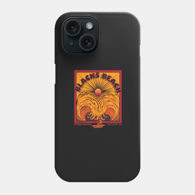 BLACKS BEACH Phone Case by Larry Butterworth