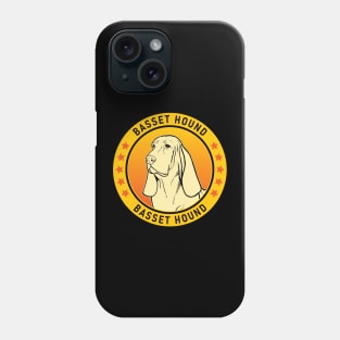 Basset Hound Dog Portrait Phone Case