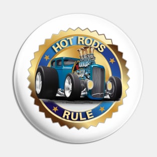 Hot Rods Rule Pin